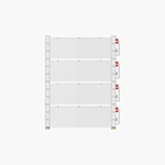 51.2V 100/200/280Ah Modules Rack Battery